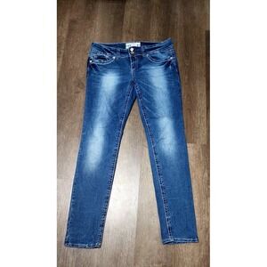 Hydraulic‎ Denim Women's Gramercy Skinny, Medium Wash Blue Jeans, Size 10